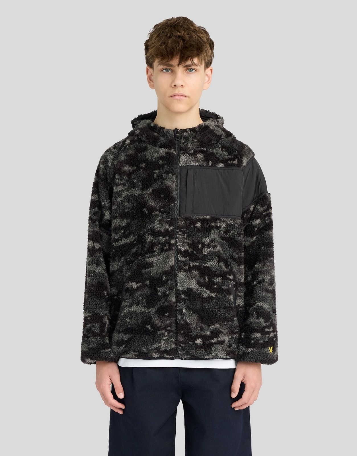 Reversible Print Fleece Jacket