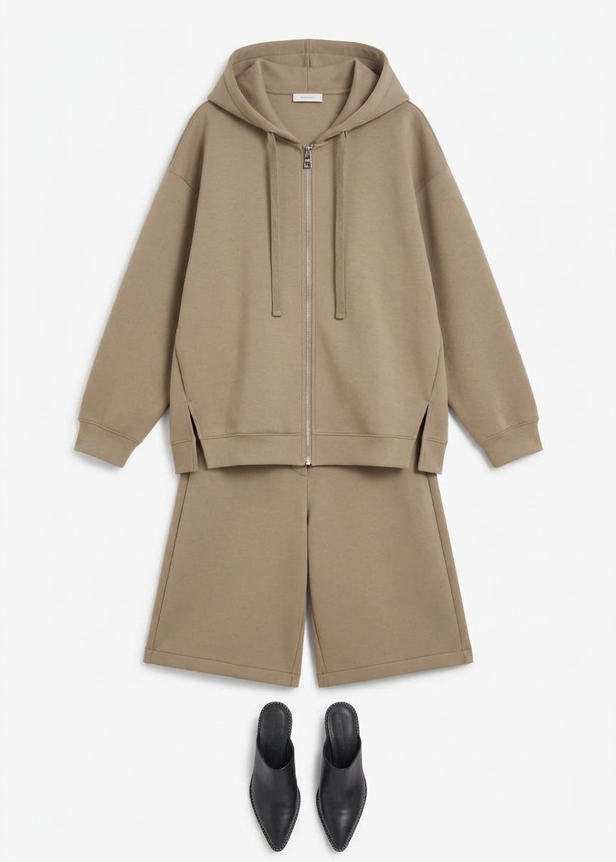Rian Sweatshorts - Camel