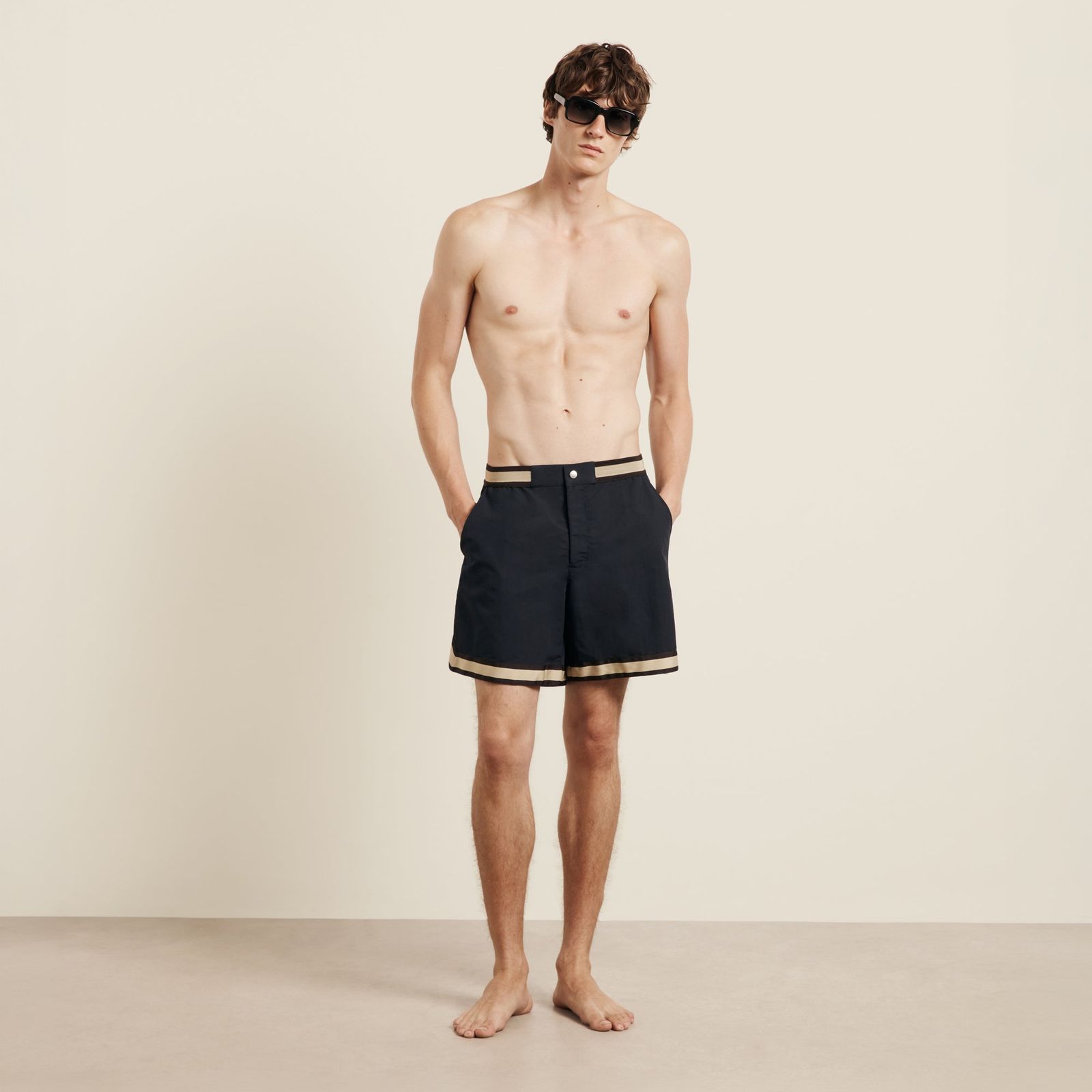 Longer Baller Swimshort - Black