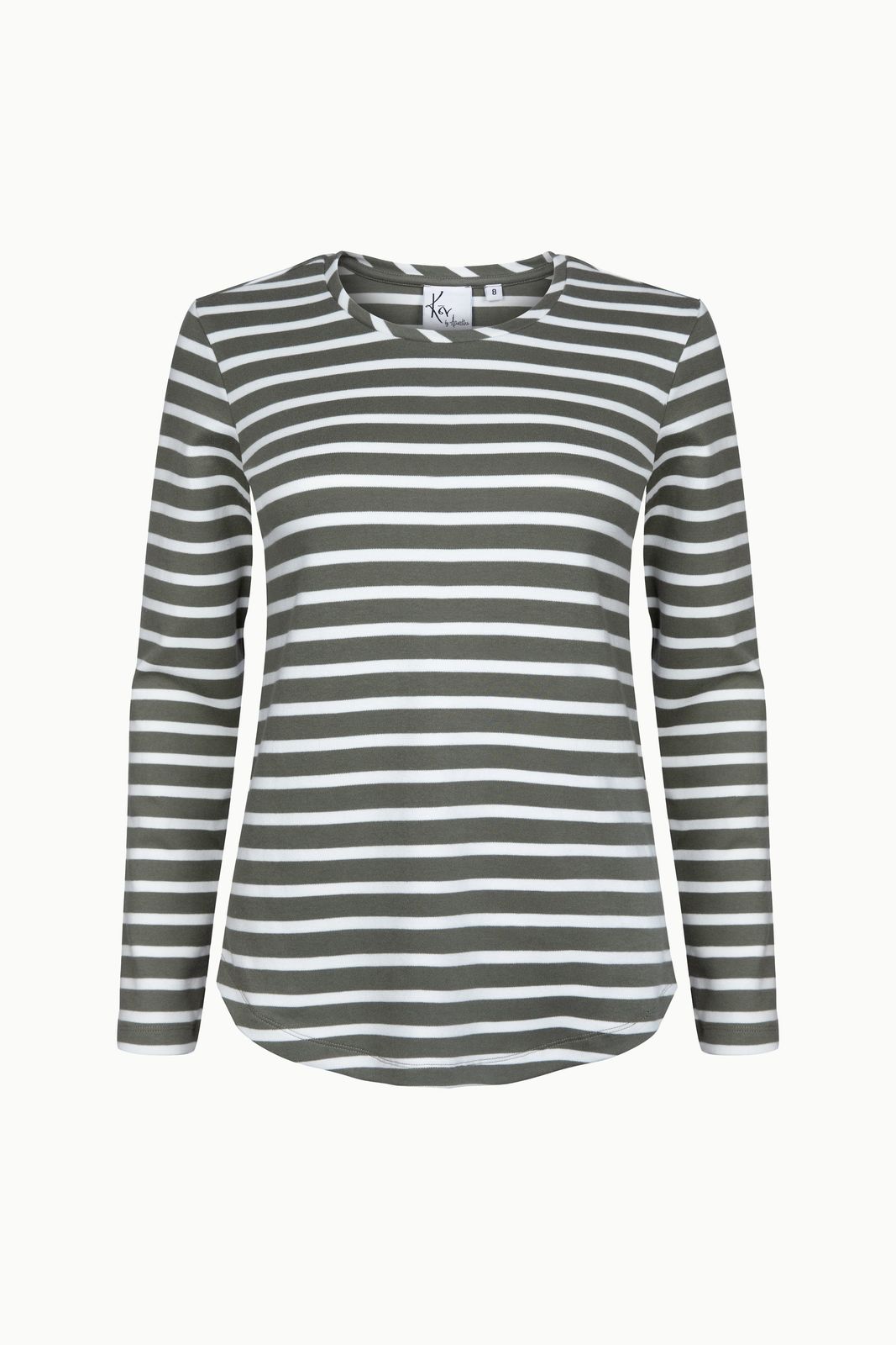 The Sunday Long Sleeve Top made from Deadstock Fabrics