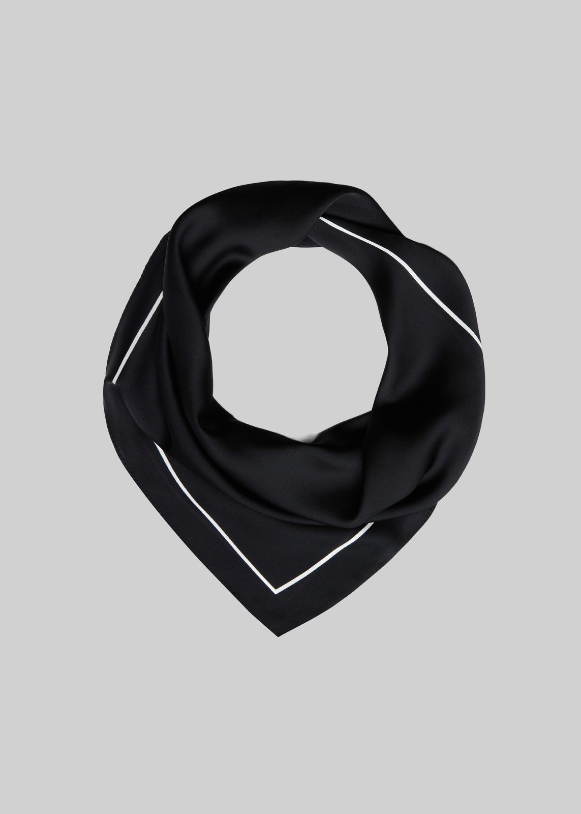 Lerici Square Scarf - Black