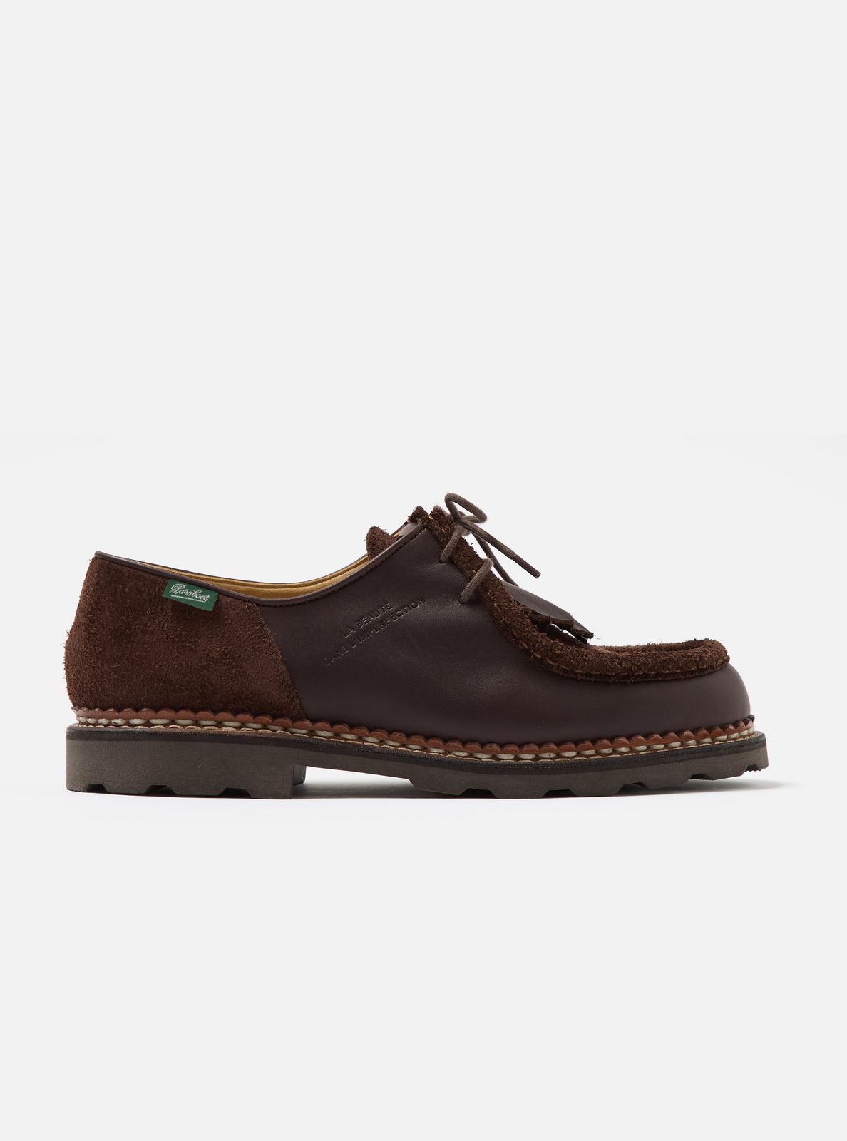 Paraboot x Universal Works Michael in Coffee Leather/Suede