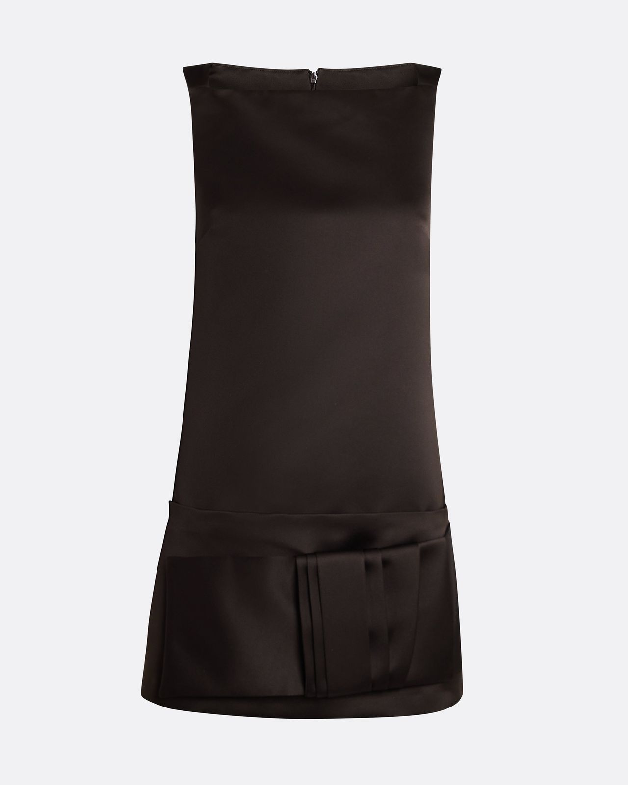 Kimora Short Dress In Peat Brown