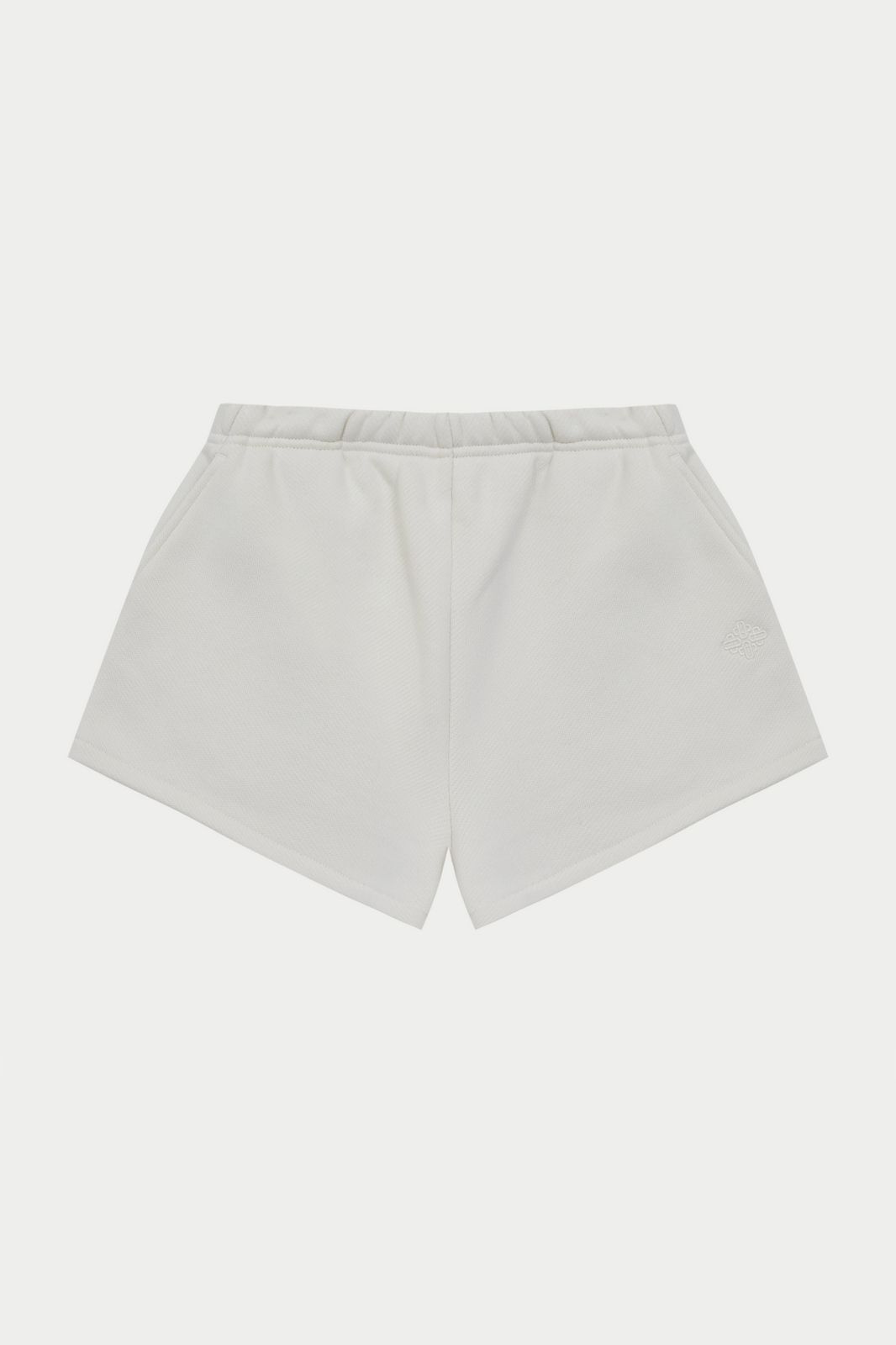 LAUNDERED CLASSICS BOYFRIEND SHORTS - ECRU