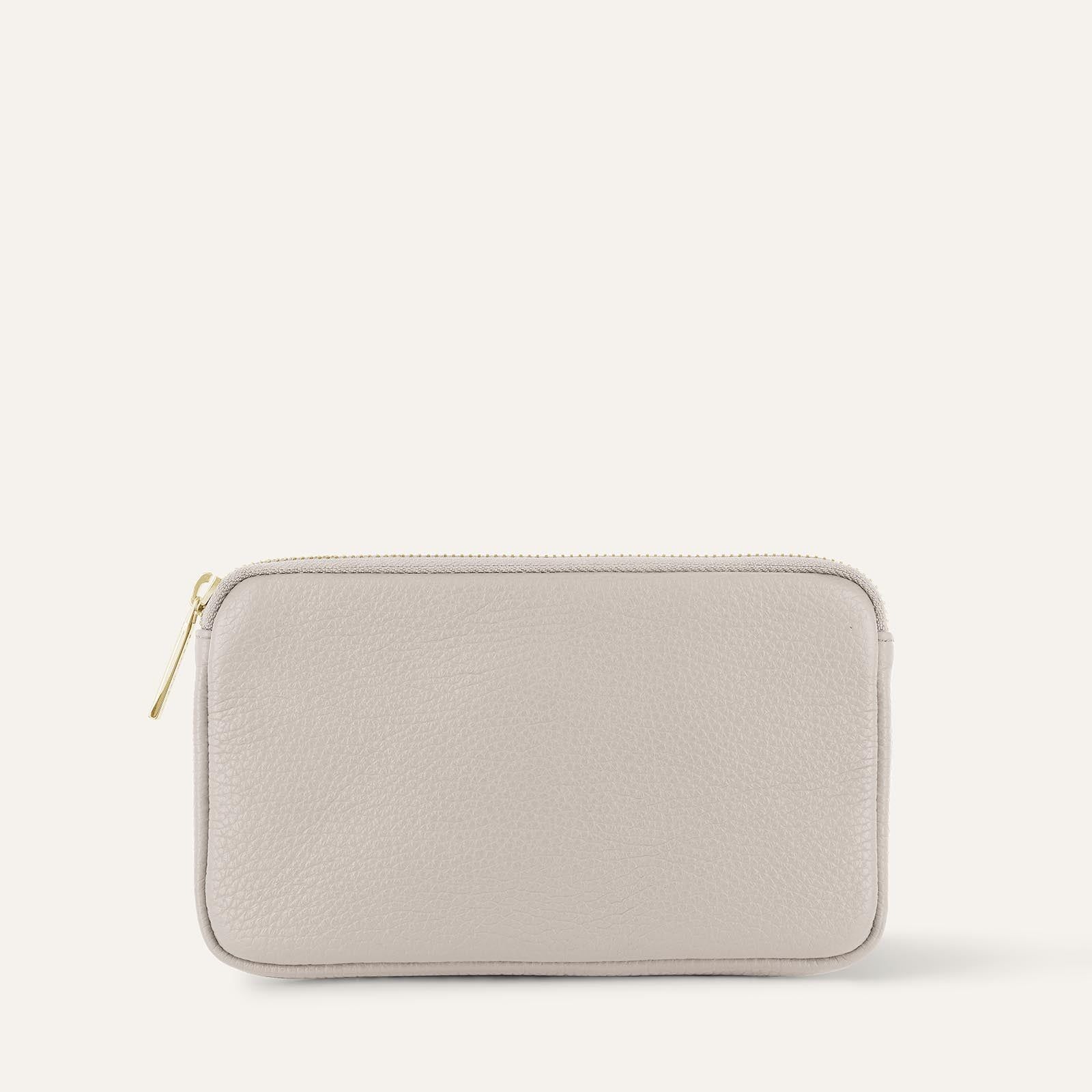 Millie Pouch | Porcelain with Gold hardware