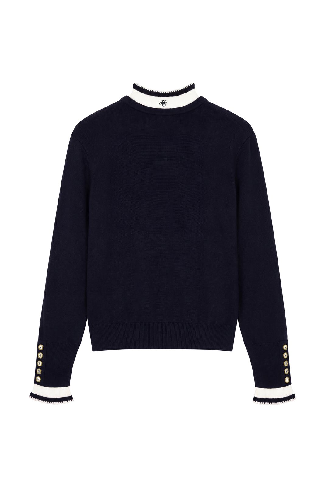 Deauville Crew Neck Knit (ink Navy)