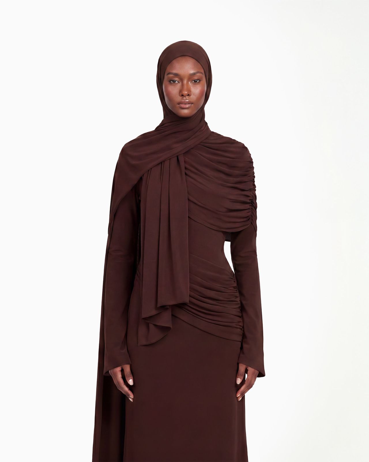 Kallu Scarf - Brown