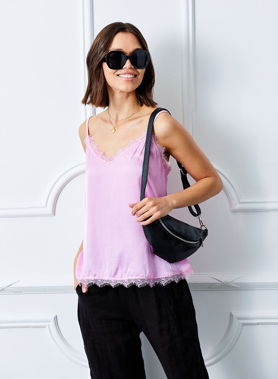 Kami Lace Trim Camisole