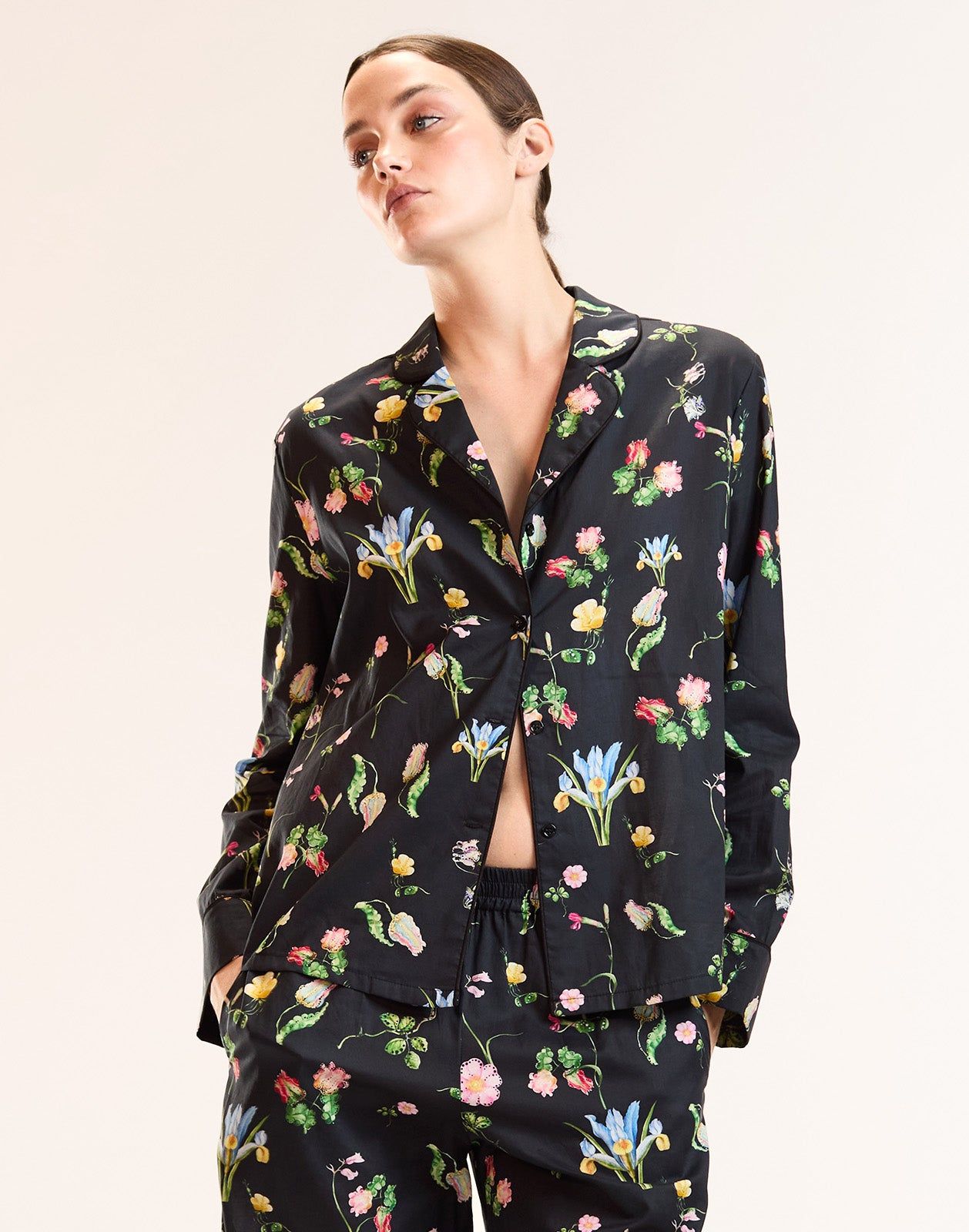 Botanical Noir PJ Top