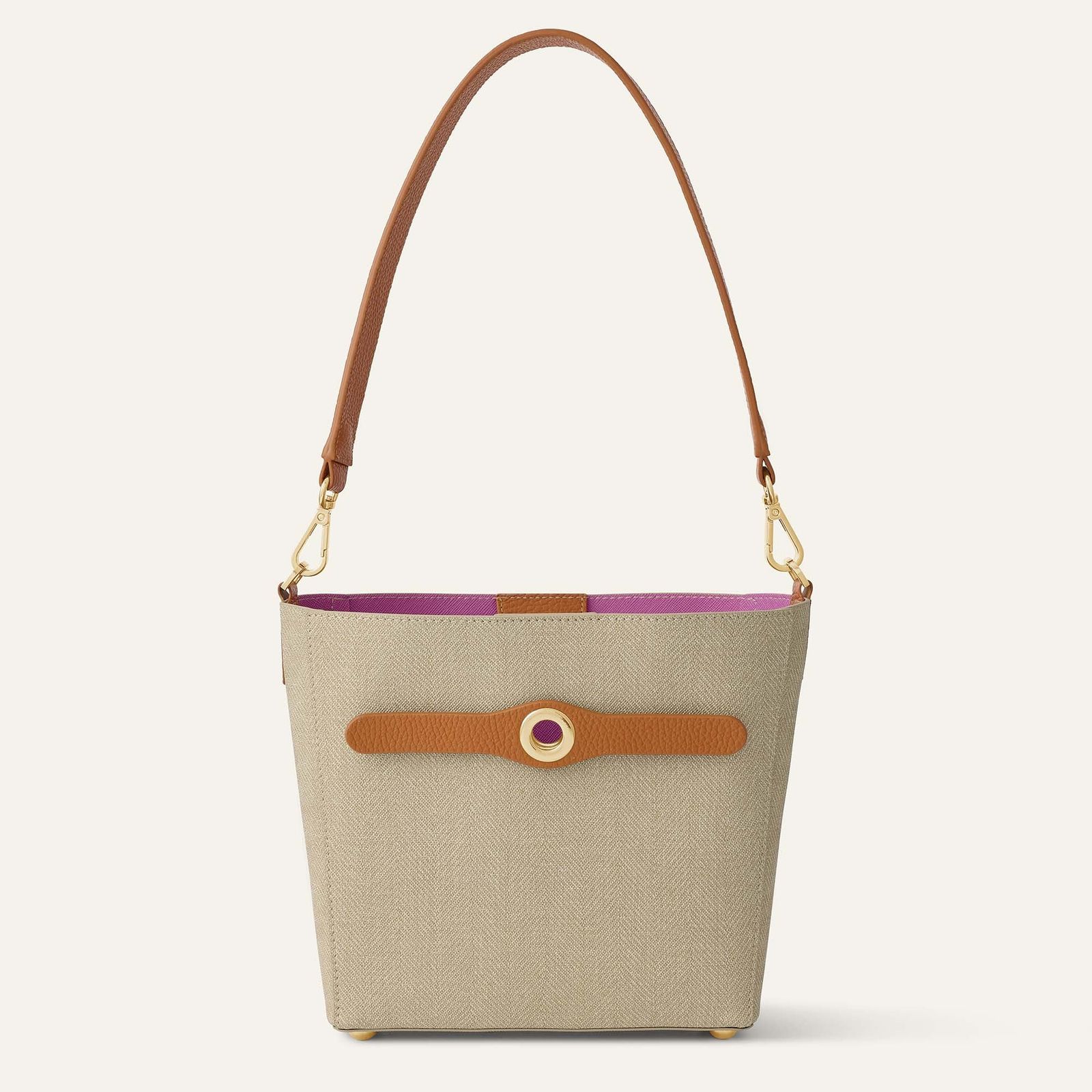 Mini S | Sand Tan with Gold hardware