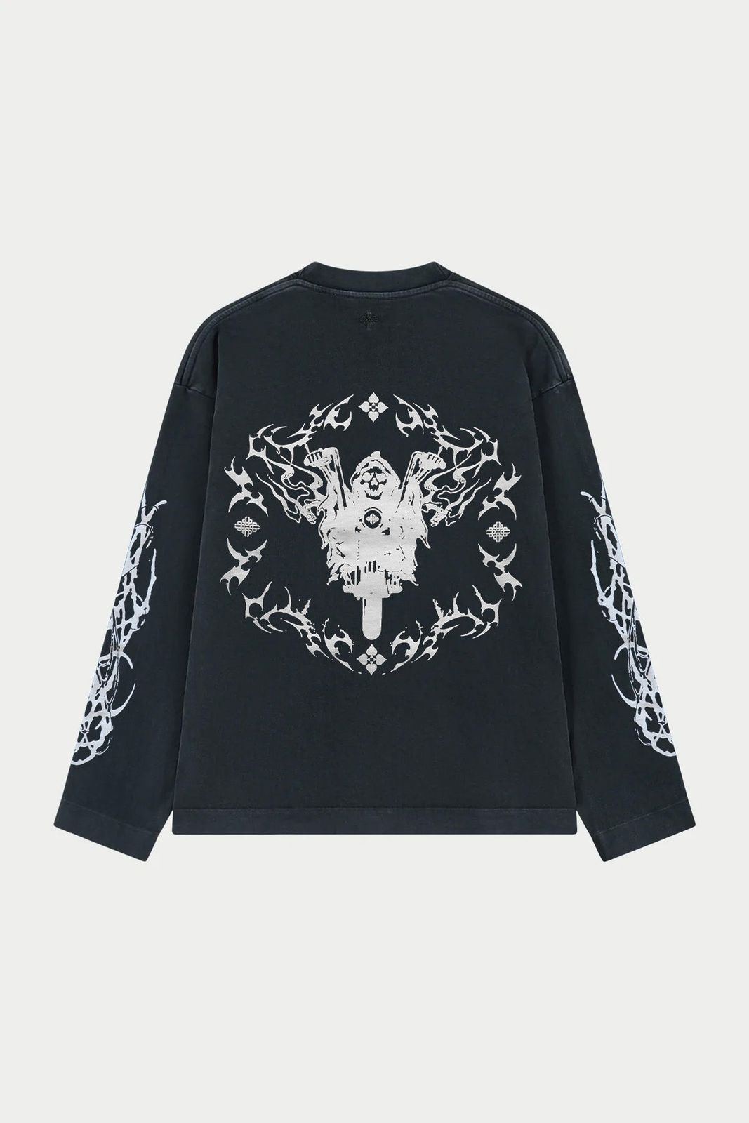 THE SOCIAL X TCC LONG SLEEVE T-SHIRT - GREY