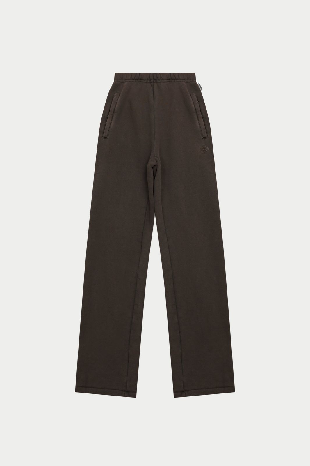 LAUNDERED CLASSICS STRAIGHT LEG JOGGERS - WASHED BROWN