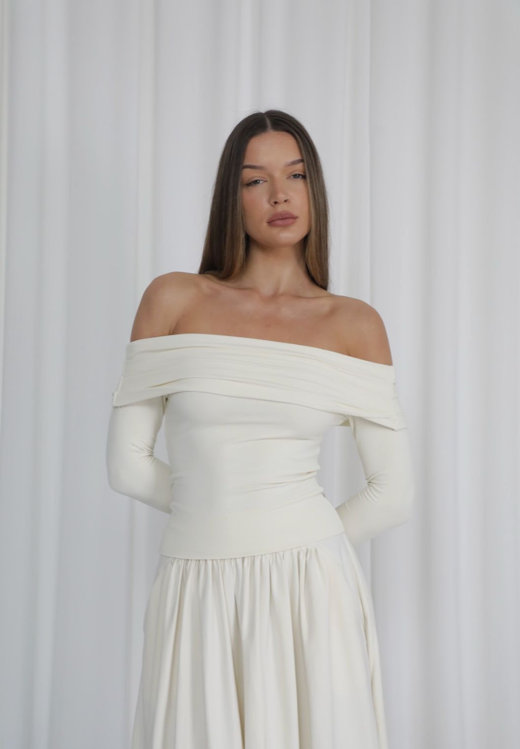 Gala Off-the-Shoulder Top