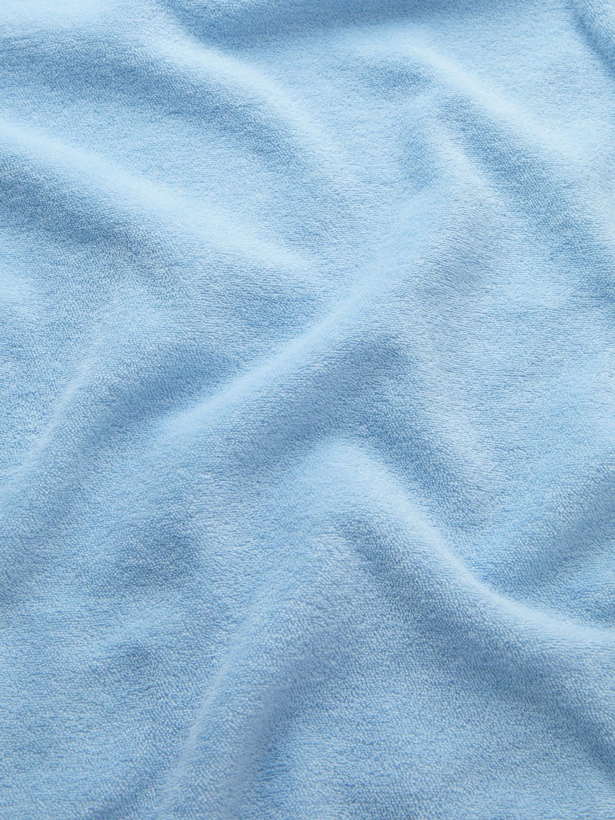 Teddy Terry Cotton Shorts Light Blue