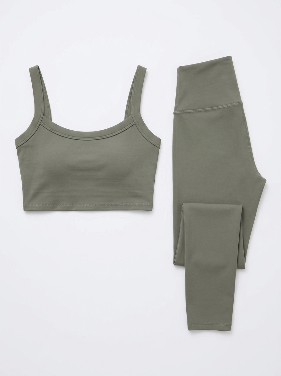Womens Active Sports Bra In Sage
