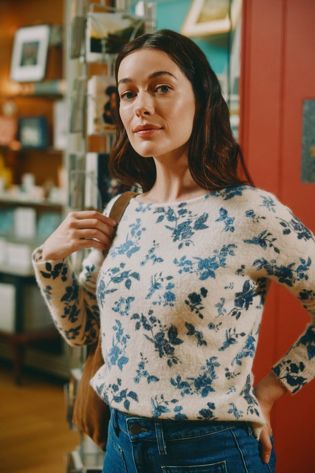 Perrin Printed Jumper