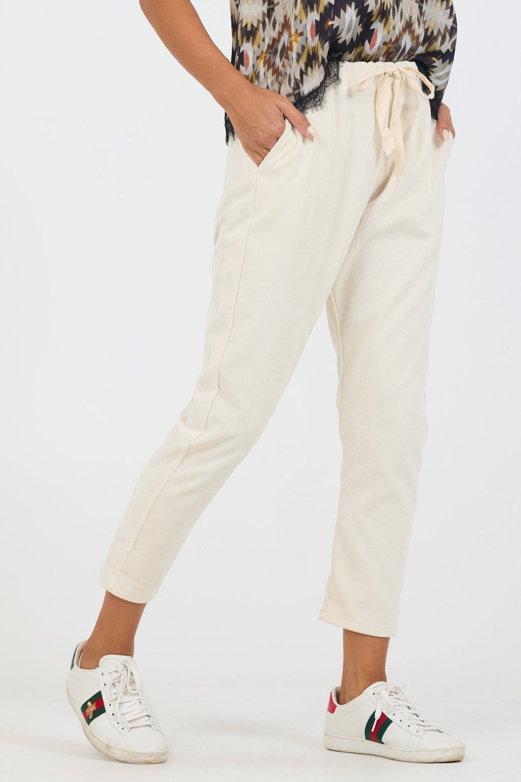 Mackenzie Baby Cord Drawstring Pants