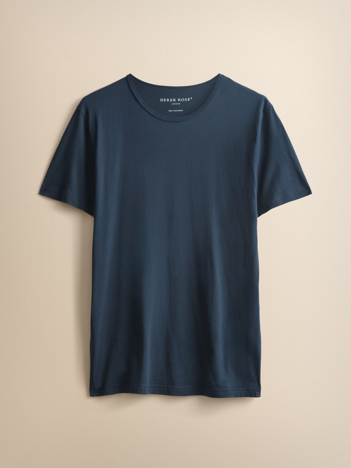 Riley Cotton T-shirt Navy Blue