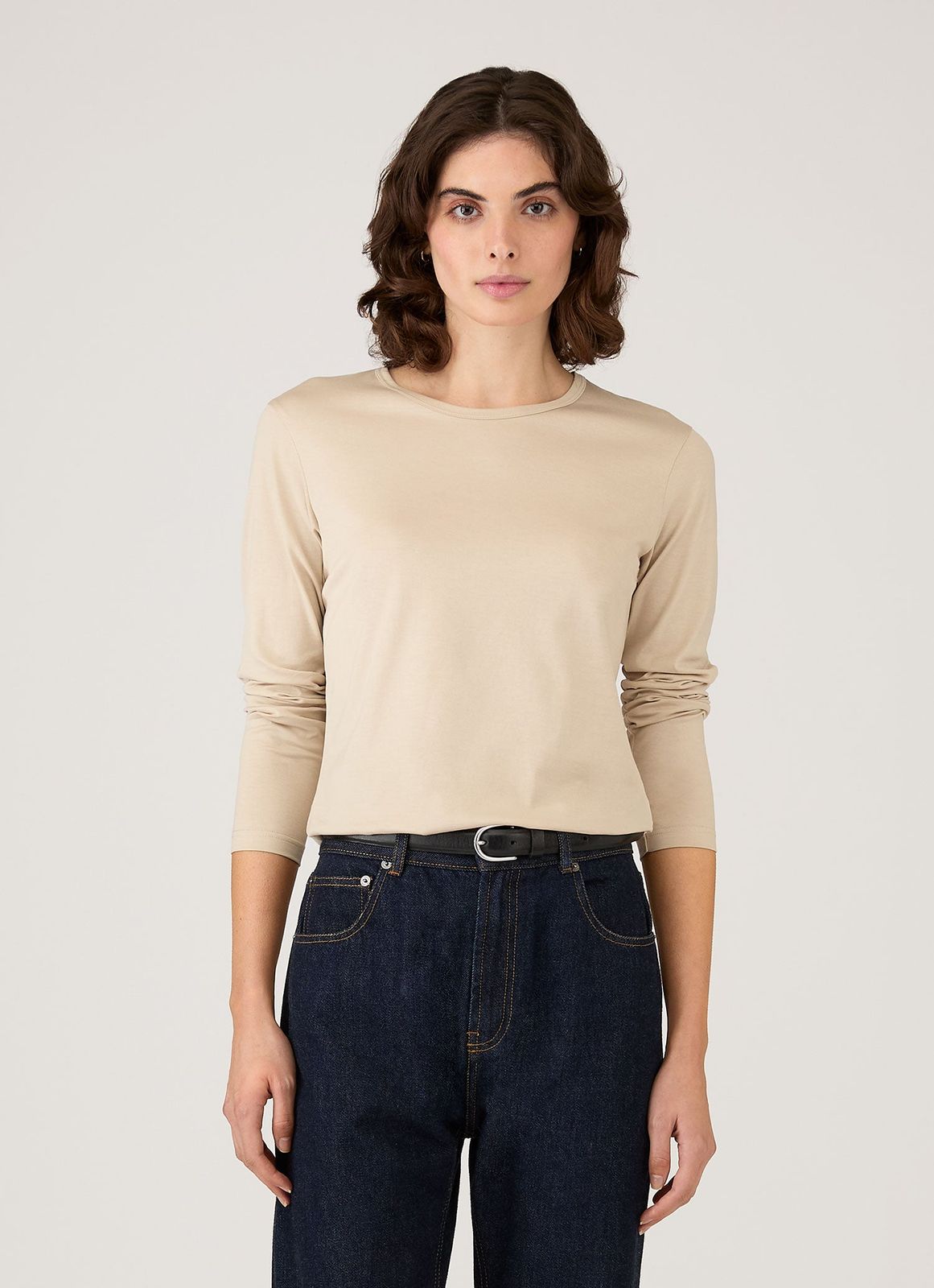 Women's Long Sleeve Classic T-shirt in Hazelwood