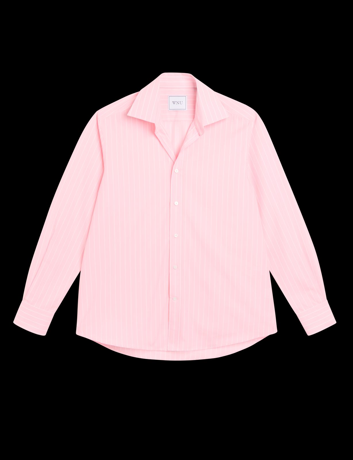 The Set: Fine Poplin Light Pink Stripe Shirt & Court Short