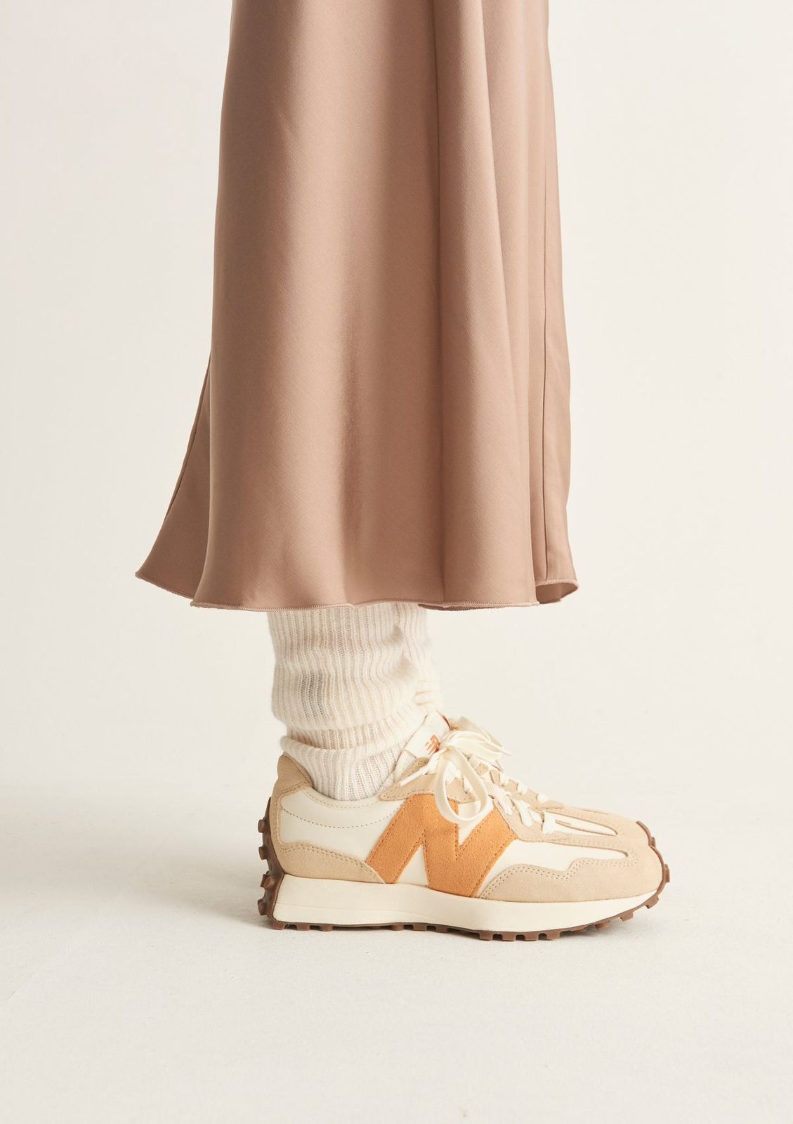 Cashmere Sock in Snow White
