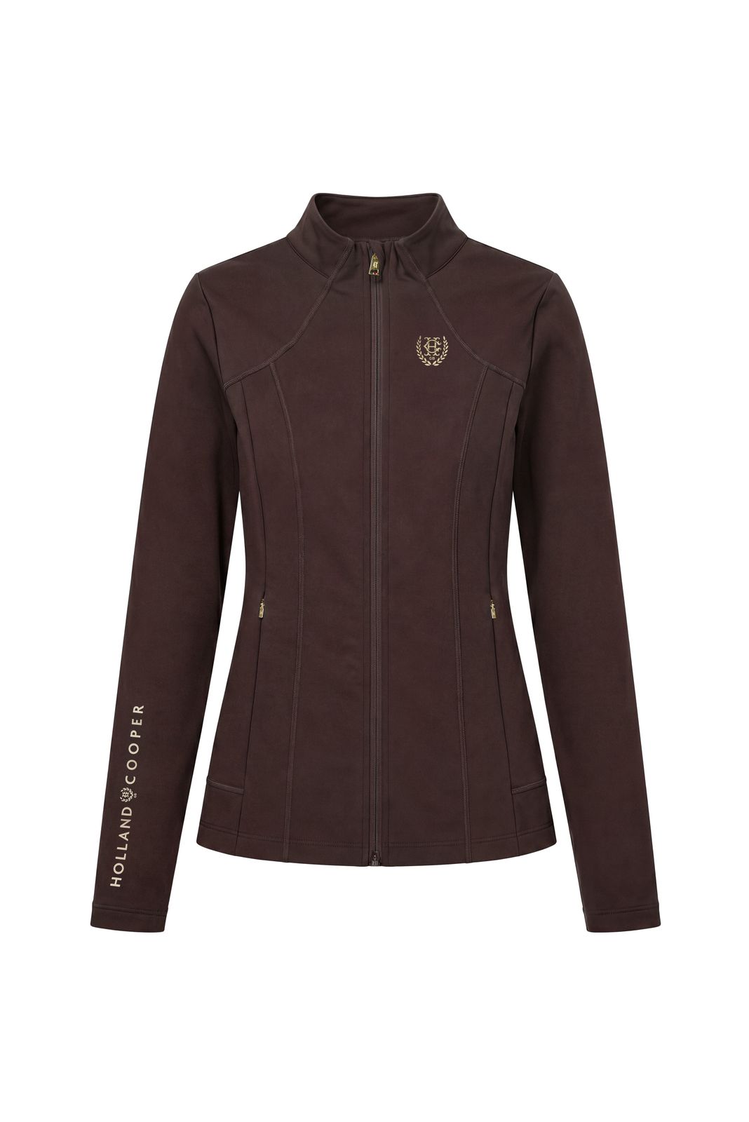 Chiltern Zip Training Top (Chocolate)