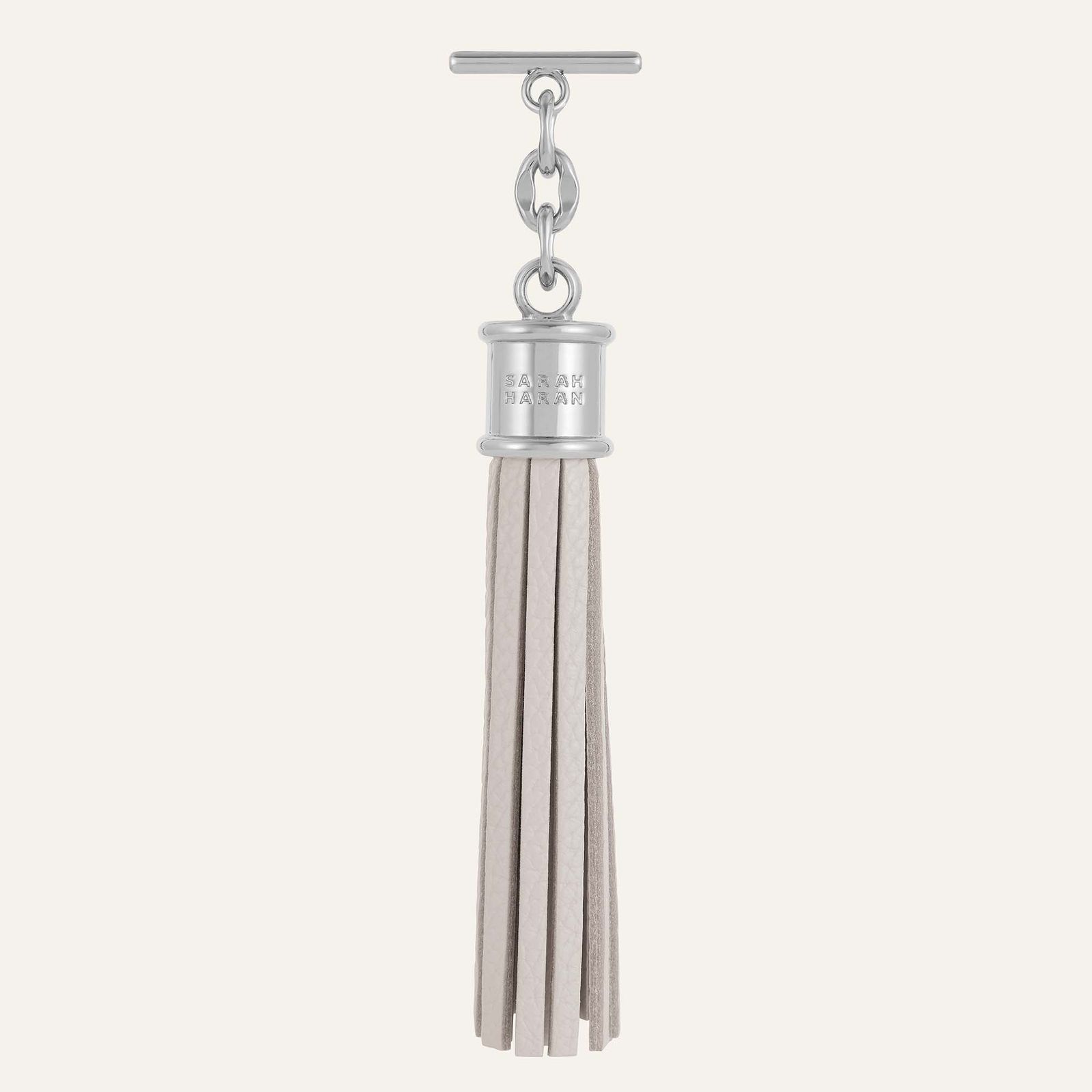 Capsule Tassel Classic | Porcelain with Silver hardware