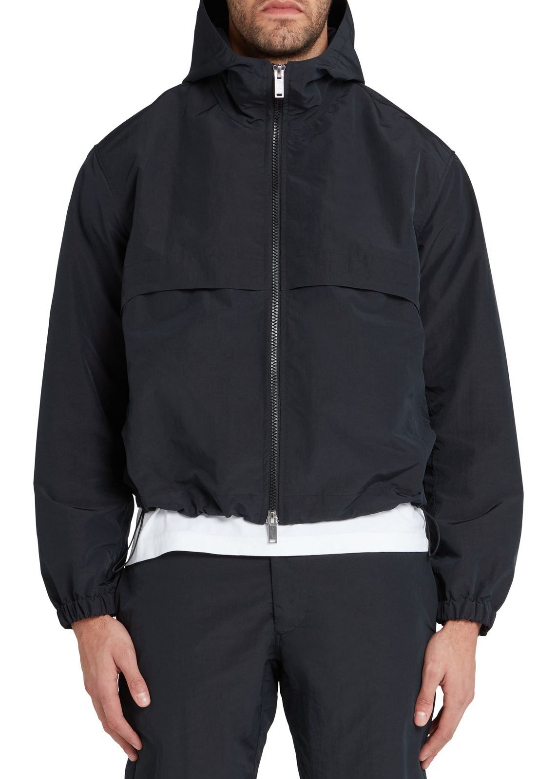 Black Windbreaker