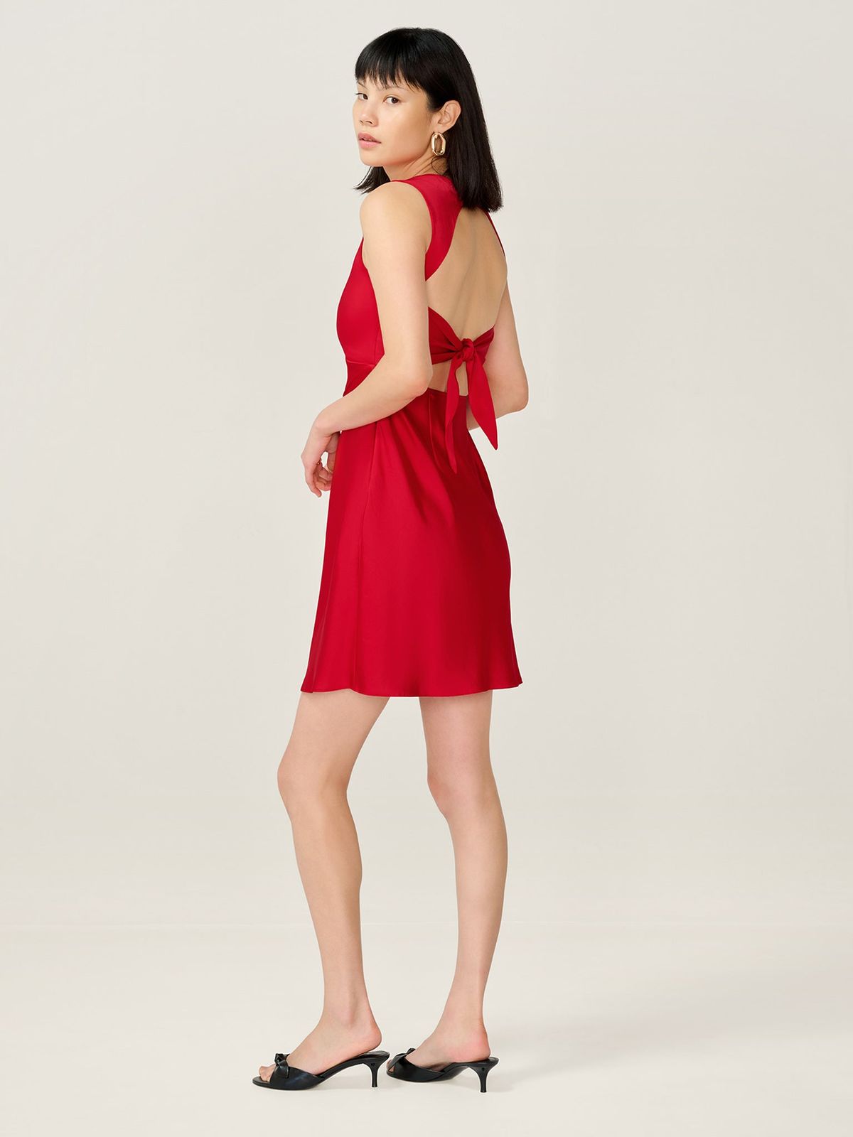 Nova Mini Dress in Barbados Cherry