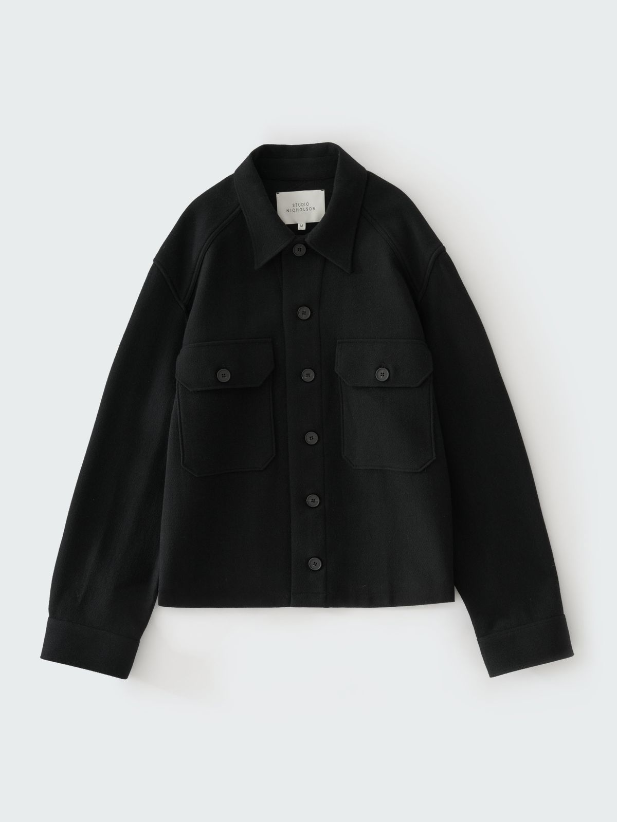 Kelver Wool Jacket In Black