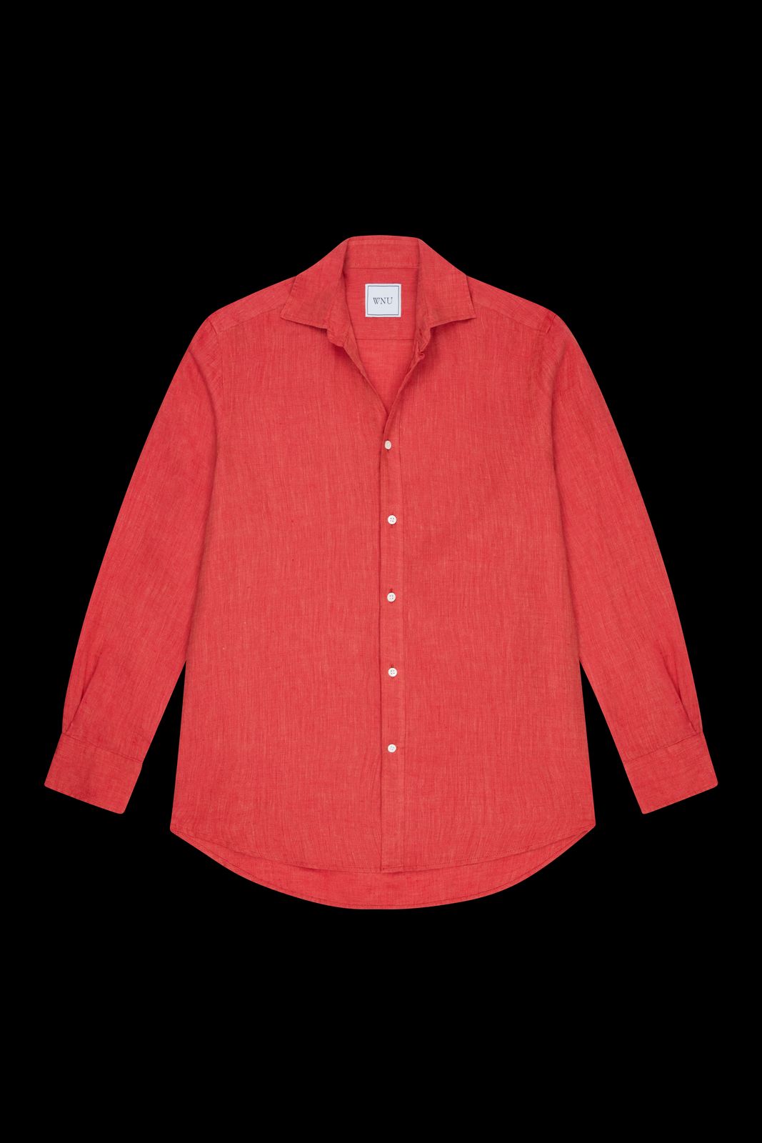 The Set: Linen Cardinal Red Shirt & Boxer