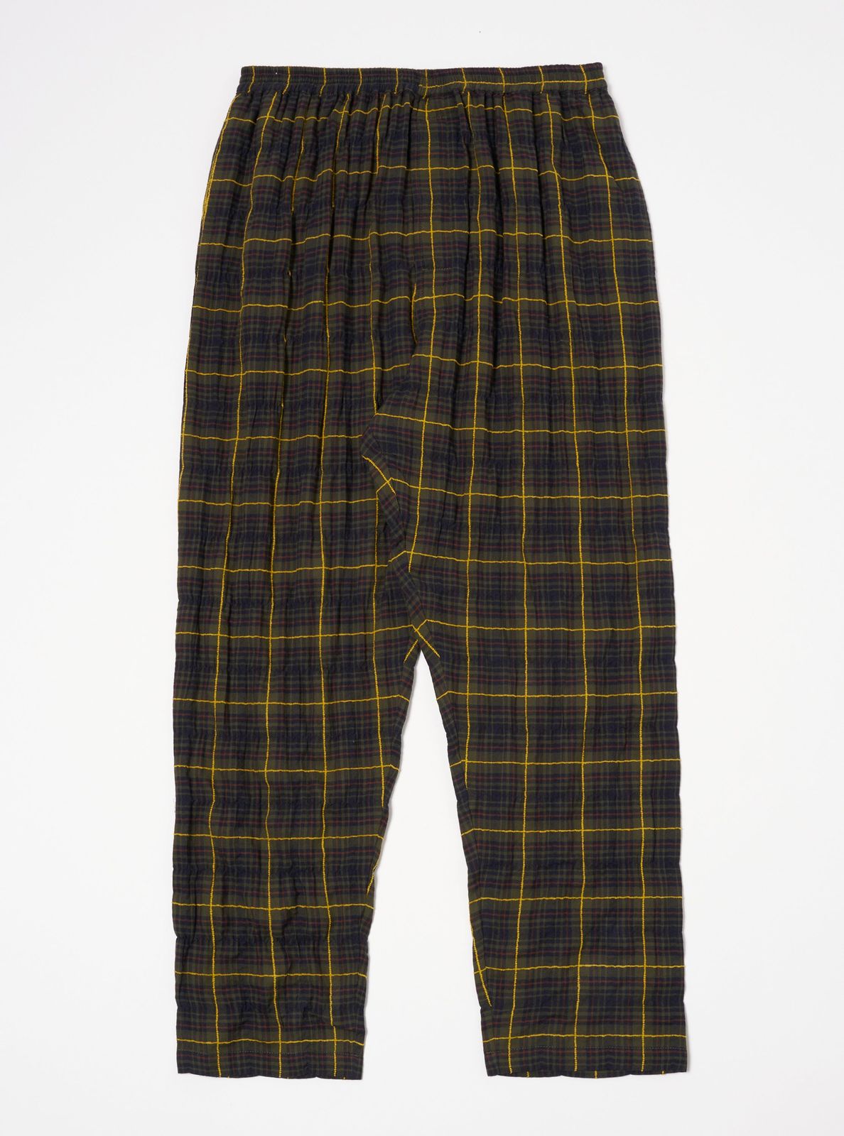 Olive JP Herringbone Check Pyjama Pant