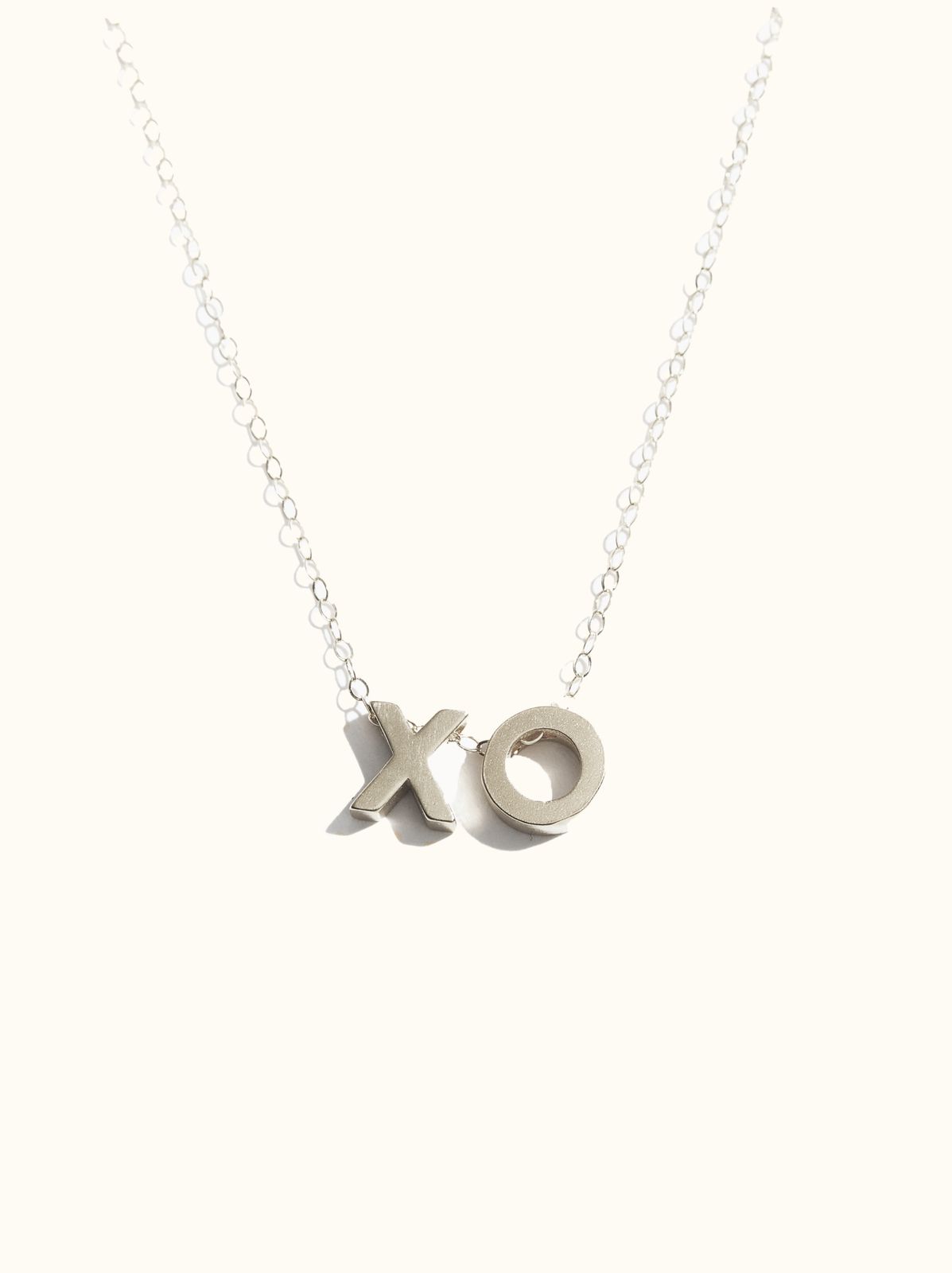 XO Letter Necklace