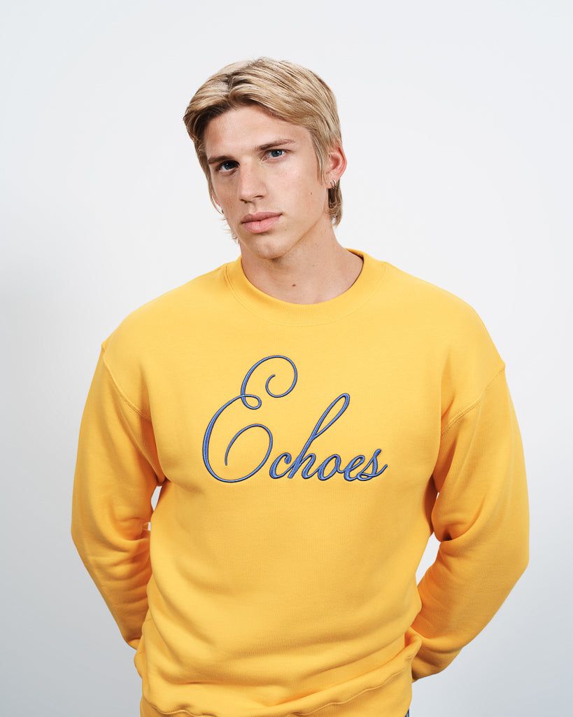 CL_ECHOES SWEATSHIRT - GOLD_JW0269PG1905