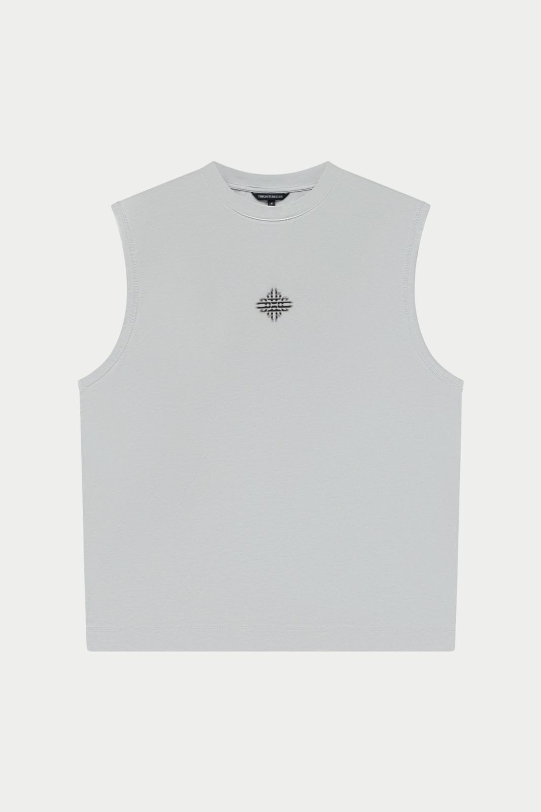 MENS ACTIVE BLANK VEST - SALT