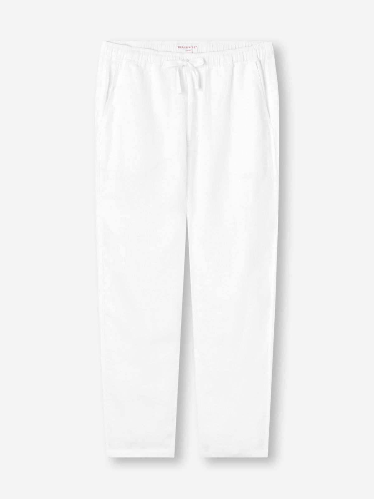 Vienna Linen Trousers White