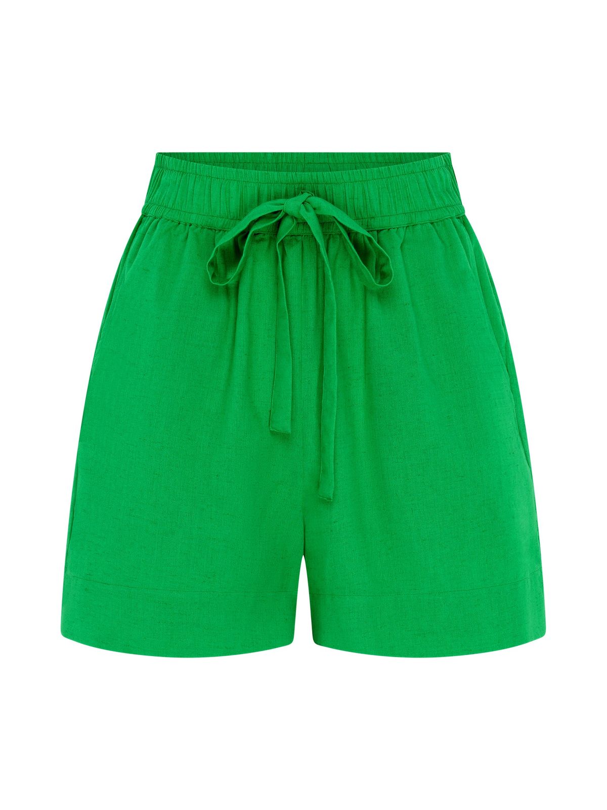 Canaria Elasticated Shorts In Green