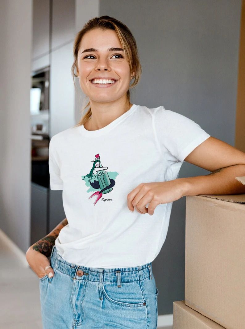 Capricorn | 100% Organic Cotton Relaxed T-Shirt