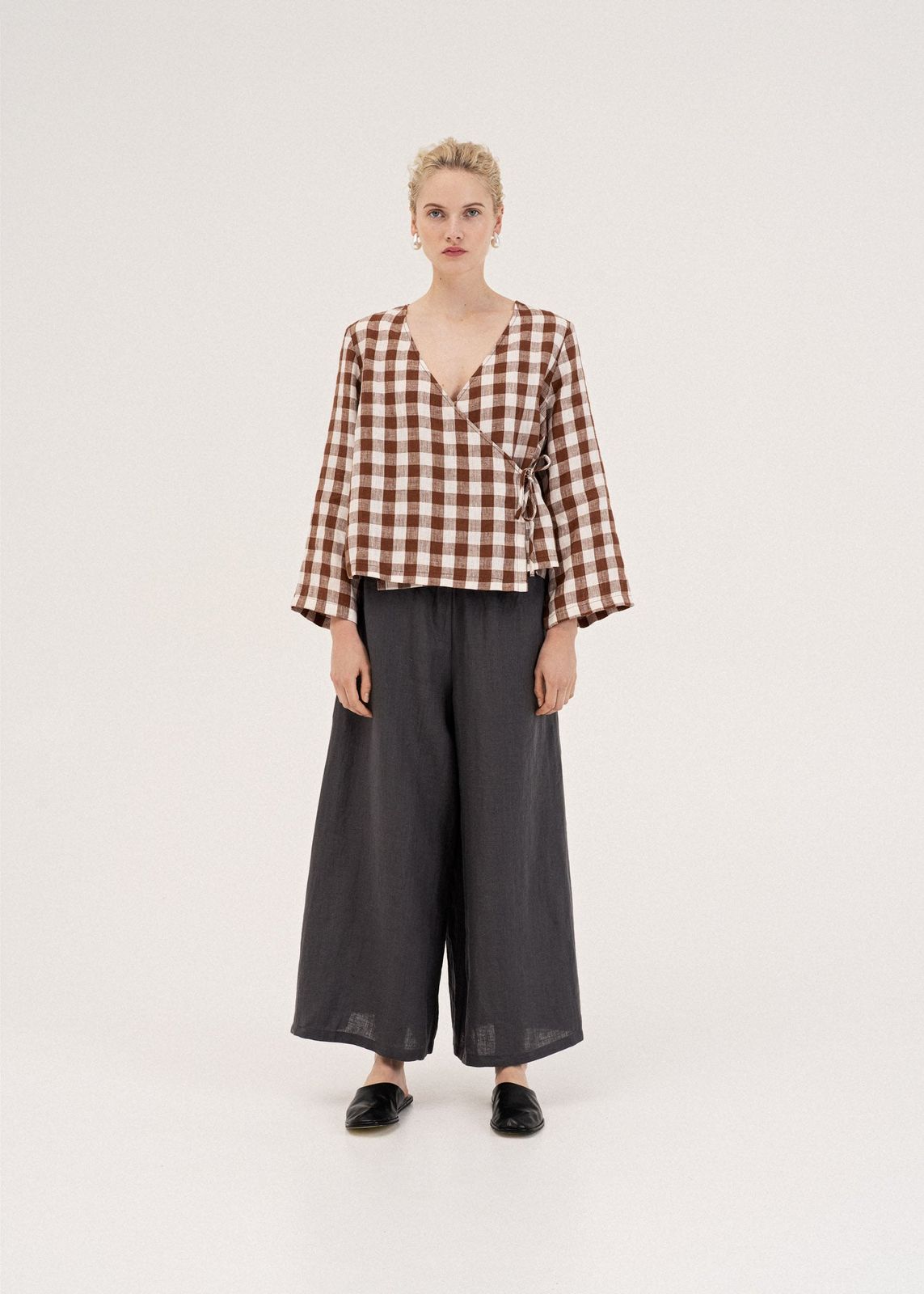Isabella | 100% Linen Wide Pants | Various Colours