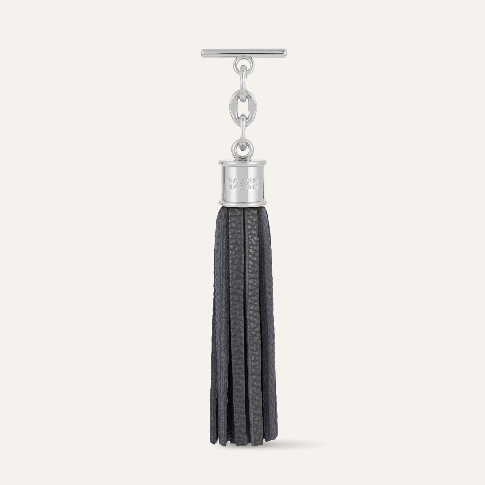 Capsule Tassel Classic | Storm Grey with Silver hardware