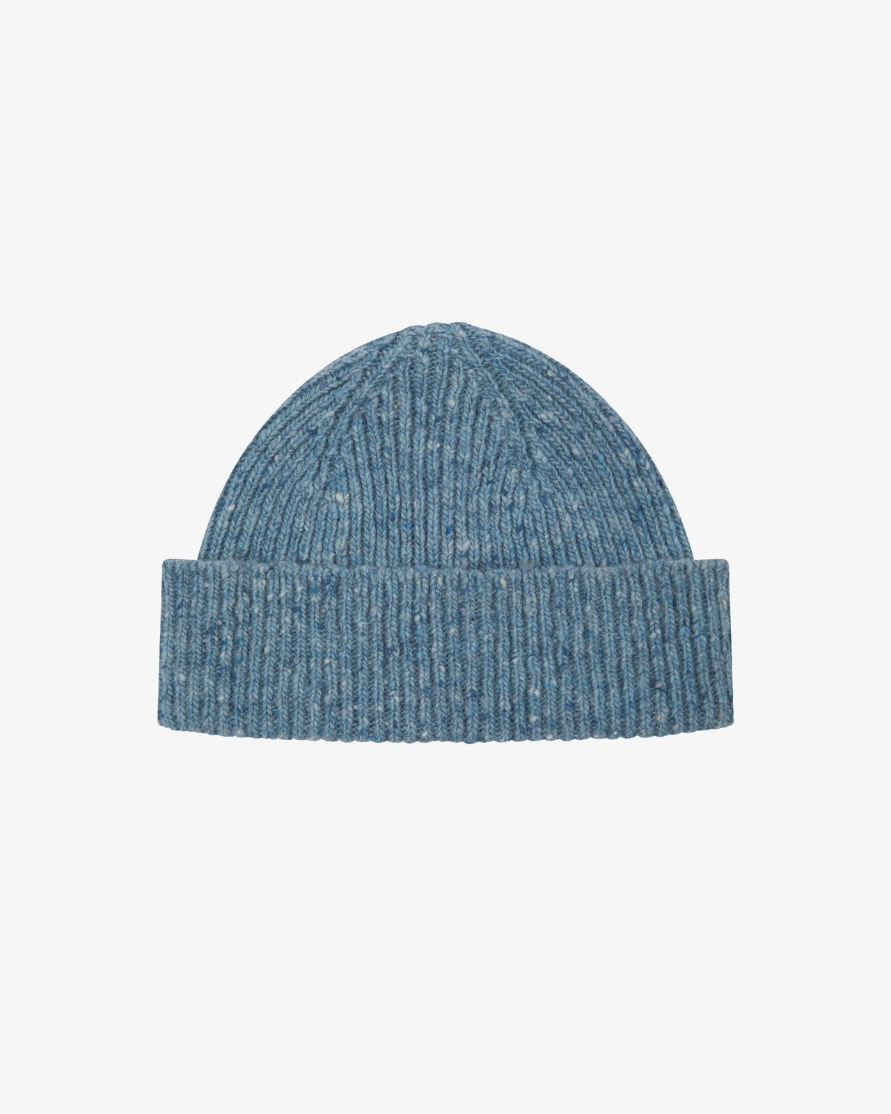 4003 Speckled Donegal wool hat - powder blue