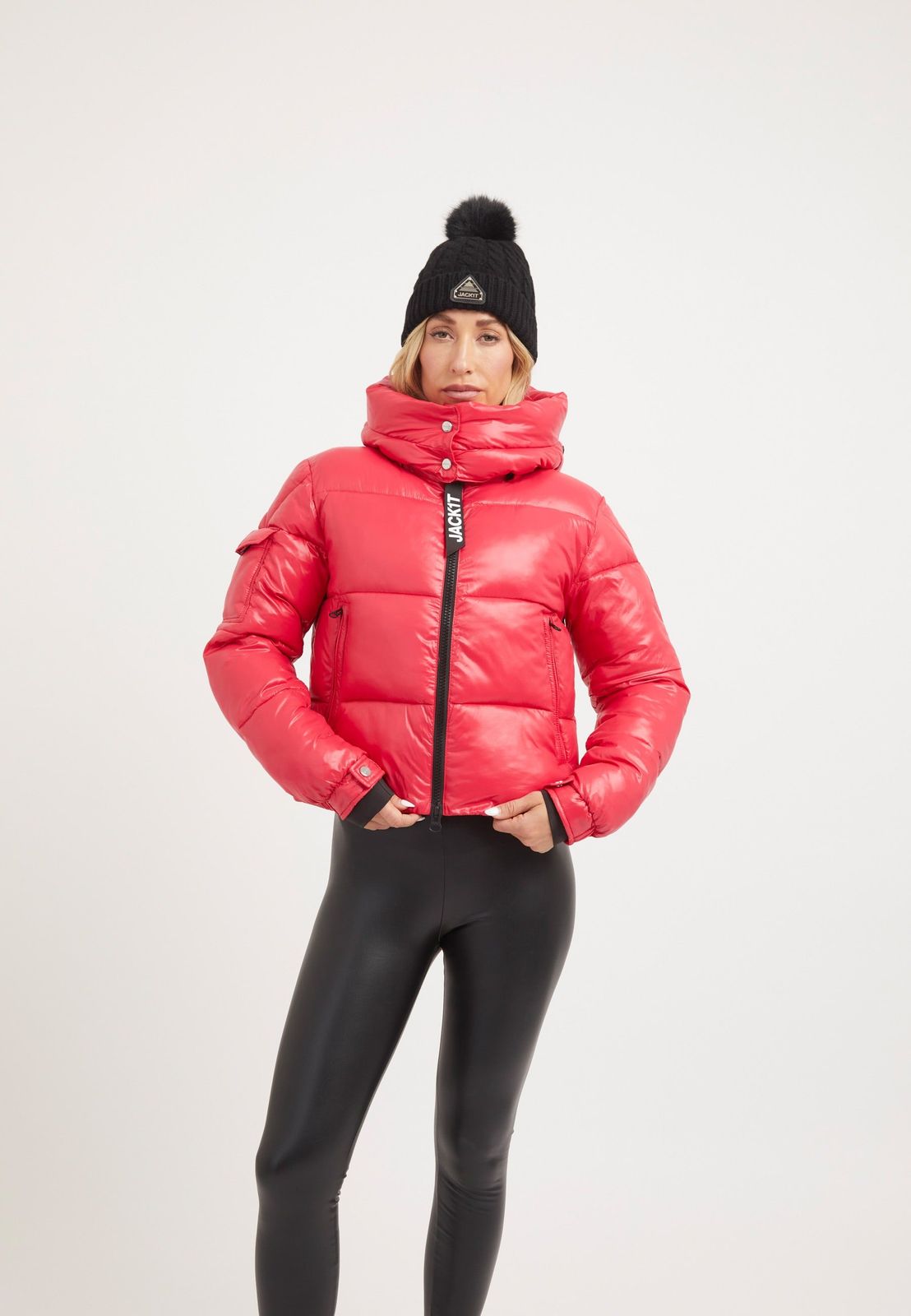 EZ Racer Slick Hood Jacket Pink