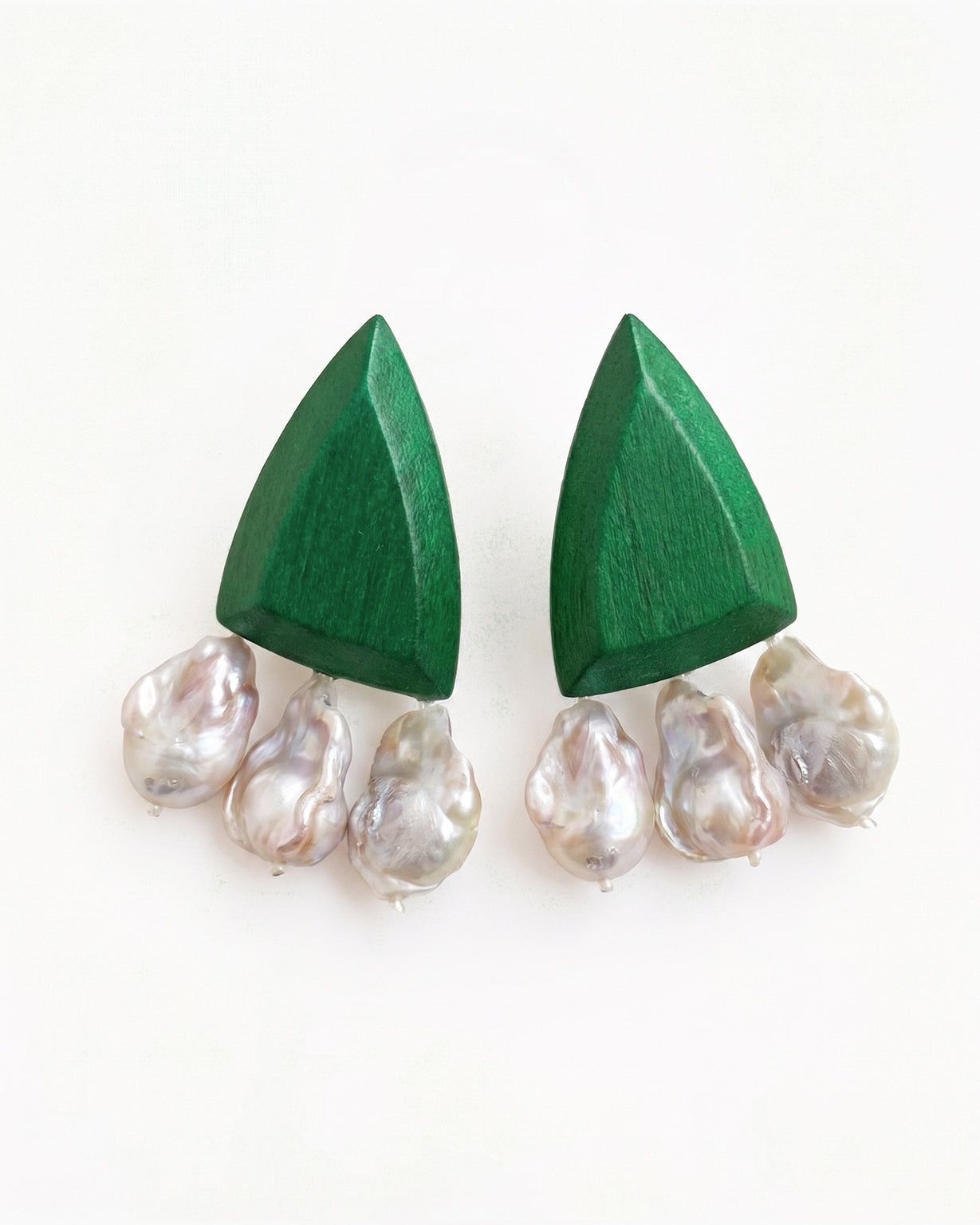 Kriti Earrings - Green