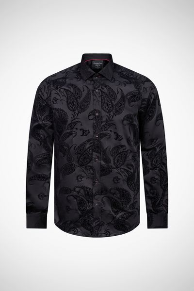 Elvis Flock Shirt Black