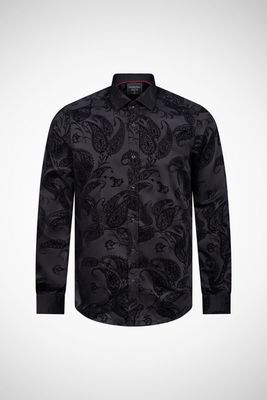 Elvis Flock Shirt Black