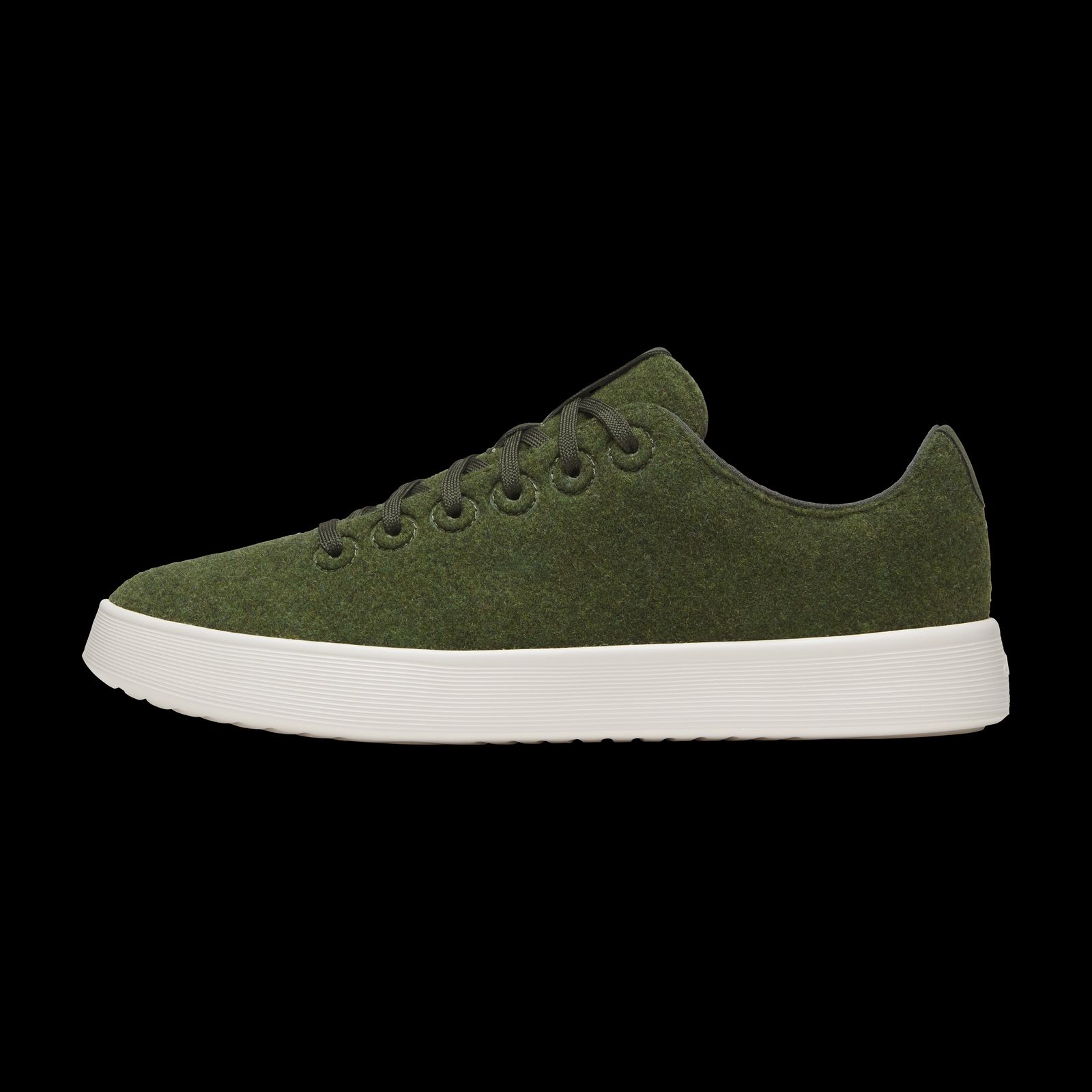 Women's Wool Cruiser - Forest Green (Natural White Sole)