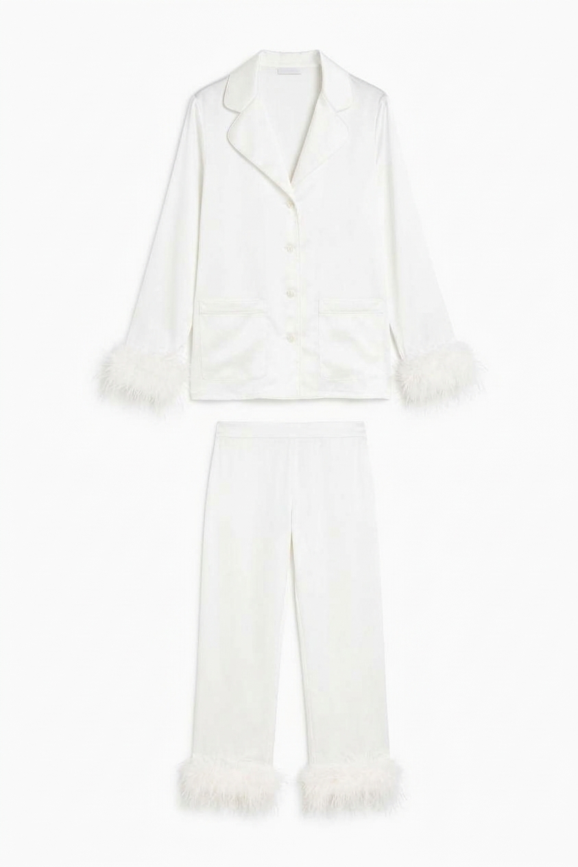 Darcie White Pyjamas