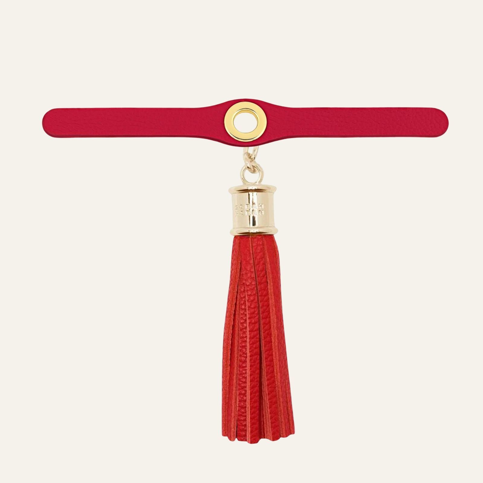 Deco Set Classic | Pillarbox Red with Gold hardware