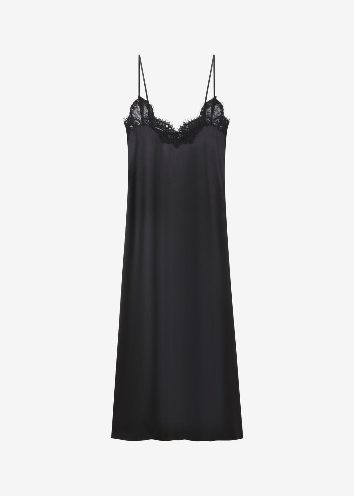 Co Lace Cami Dress - Black