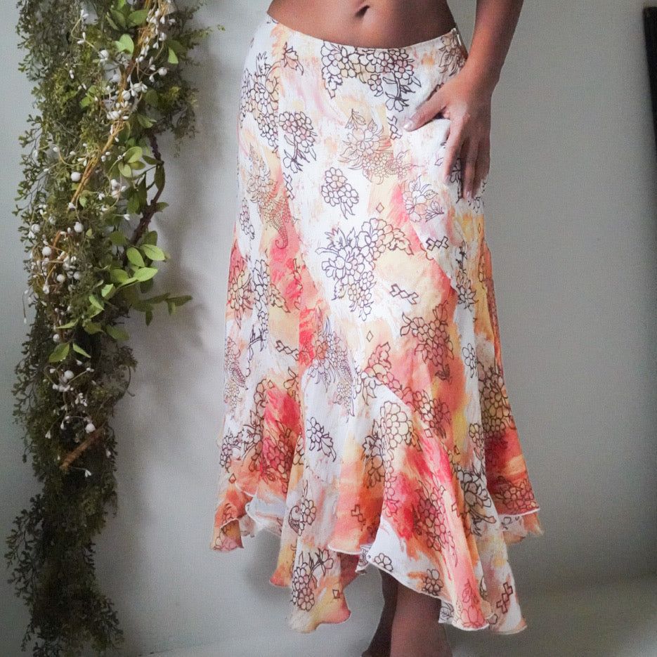 Tie Dye Boho Fairy Skirt
